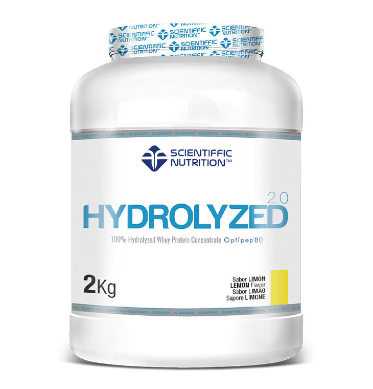 Scientiffic Nutrition	Hydrolyzed 2.0 Whey Protein Optipep80®	2Kg	Limón