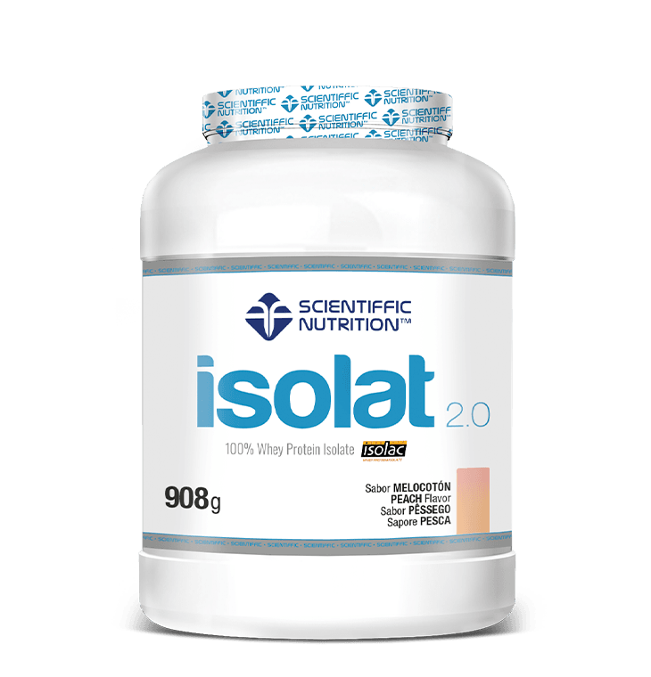 Scientiffic Nutrition Isolat 2.0 Whey Protein Isolac® 908g Melocotón