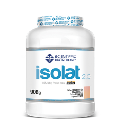 Scientiffic Nutrition Isolat 2.0 Whey Protein Isolac® 908g Melocotón