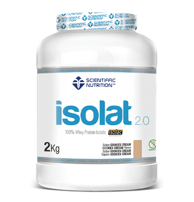 Scientiffic Nutrition Isolat 2.0 Whey Protein Isolac® 2kg Cookies Cream