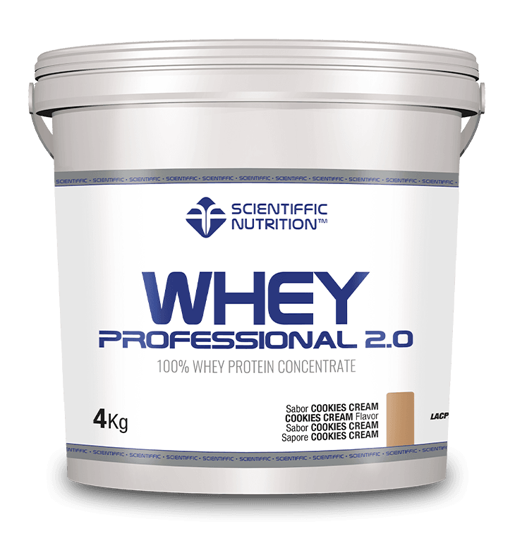 Scientiffic Nutrition Whey Professional 2.0 Lacprodan® Digezyme® 4kg Cookies Cream