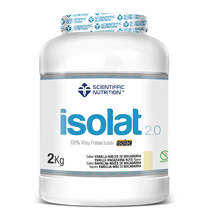 Scientiffic Nutrition Isolat 2.0 Whey Protein Isolac® 2kg Vainilla Nueces Macadamia
