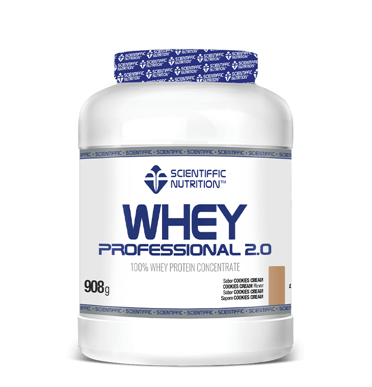 Scientiffic Nutrition Whey Professional 2.0 Lacprodan® Digezyme® 908g Cookies Cream