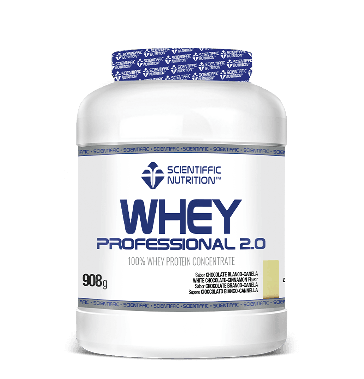 Scientiffic Nutrition Whey Professional 2.0 Lacprodan® Digezyme® 908g Choco Blanco-Canela