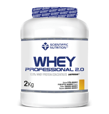 Scientiffic Nutrition Whey Professional 2.0 Lacprodan® Digezyme® 2Kg Piña Mango