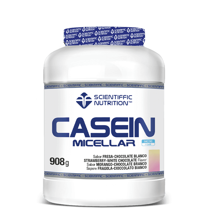 Scientiffic Nutrition Casein Micellar 908g Fresa Chocolate Blanco