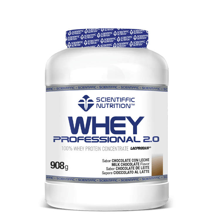 Scientiffic Nutrition Whey Professional 2.0 Lacprodan® Digezyme® 908g Chocolate Leche