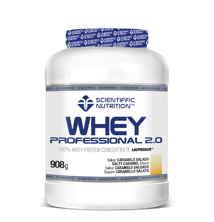 Scientiffic Nutrition Whey Professional 2.0 Lacprodan® Digezyme® 908g Caramelo Salado