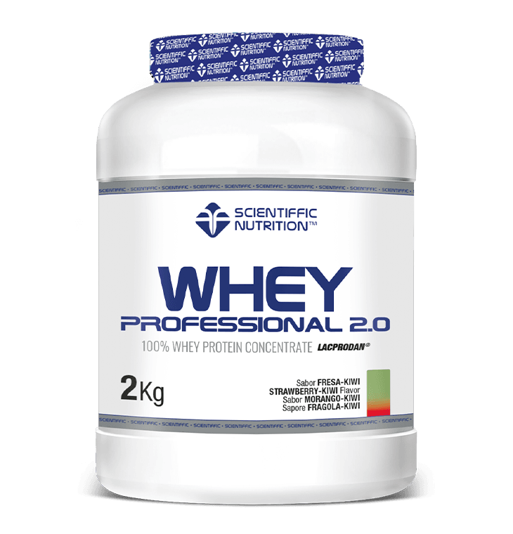 Scientiffic Nutrition Whey Professional 2.0 Lacprodan® Digezyme® 2Kg Fresa Kiwi