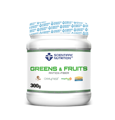Scientiffic Nutrition Greens & Fruits 300g