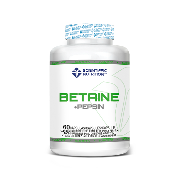 Scientiffic Nutrition Betaine + Pepsin 60caps