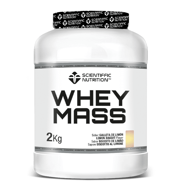 Scientiffic Nutrition Whey Mass 50/50 Digezyme® 2kg Galleta Limón