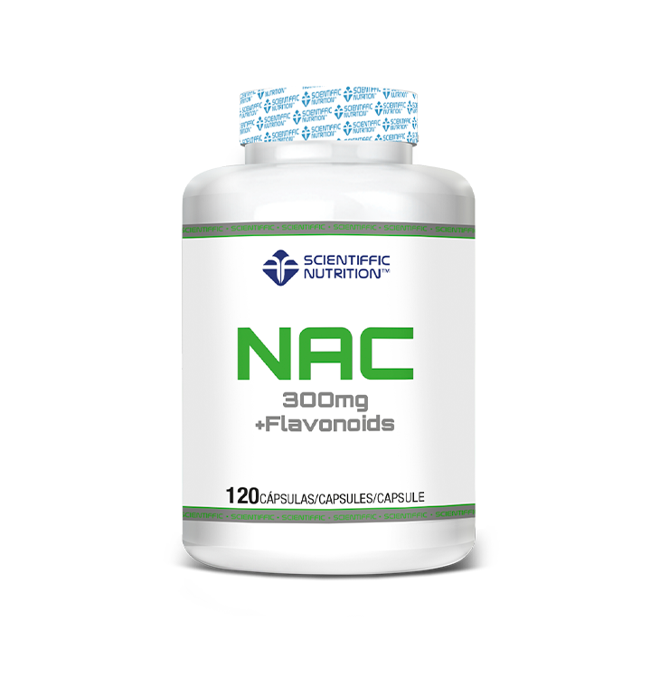 Scientiffic Nutrition Nac+ Flavonoids 300mg 120caps