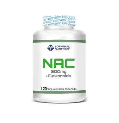 Scientiffic Nutrition Nac+ Flavonoids 300mg 120caps