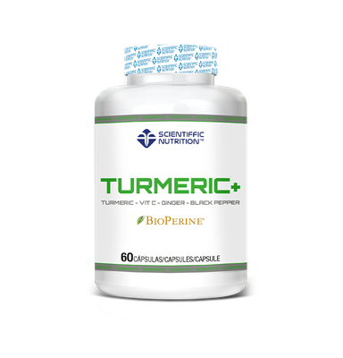 Scientiffic Nutrition Turmeric+ Bioperine® 60caps