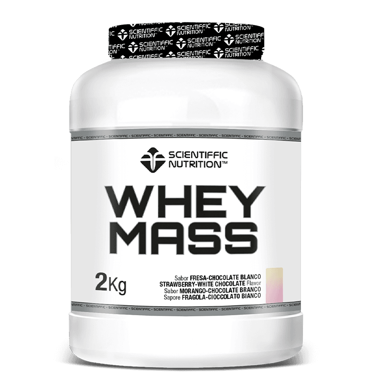Scientiffic Nutrition Whey Mass 50/50 Digezyme® 2kg Fresa Chocolate Blanco
