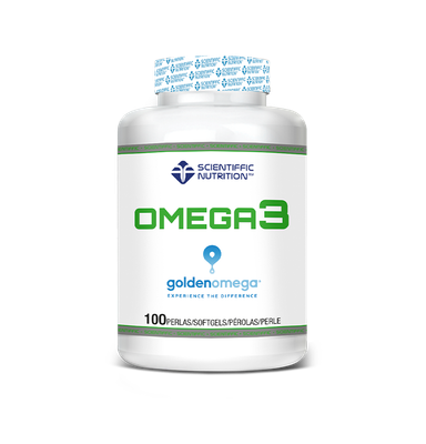 Scientiffic Nutrition Omega 3 1000mg 33% EPA 23% DHA GoldenOmega 100Soft