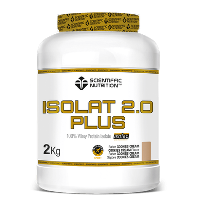 Scientiffic Nutrition Isolat 2.0 PLUS 2kg Cookies Cream