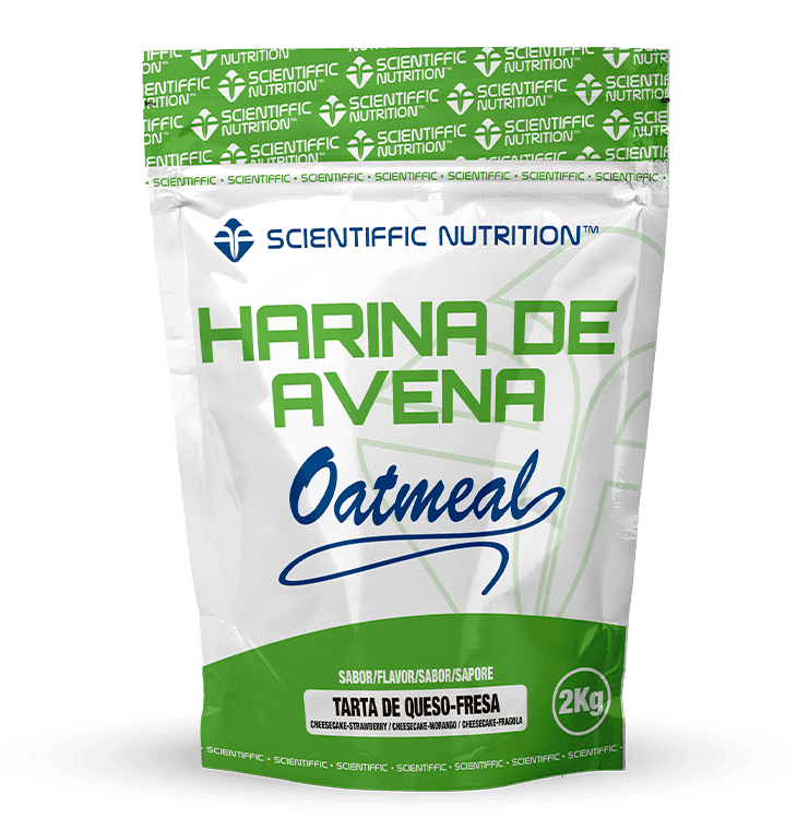 Scientiffic Nutrition Harina de Avena 2kg Fresa tarta de queso