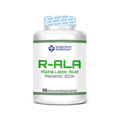 Scientiffic Nutrition R-ALA 50% Racemic 60caps