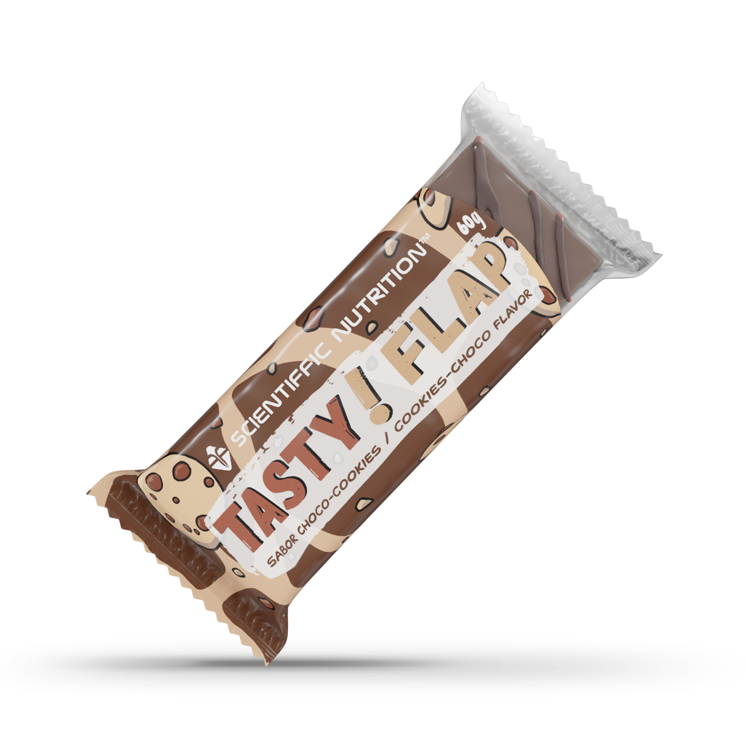 Scientiffic Nutrition Tasty ! Flap 60g Choco Cookies