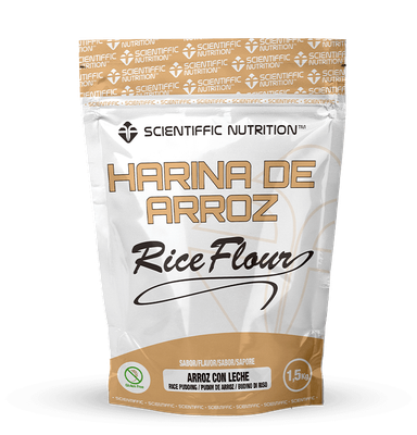 Scientiffic Nutrition Harina Pregelatinizada de Arroz 1,5kg Arroz con Leche