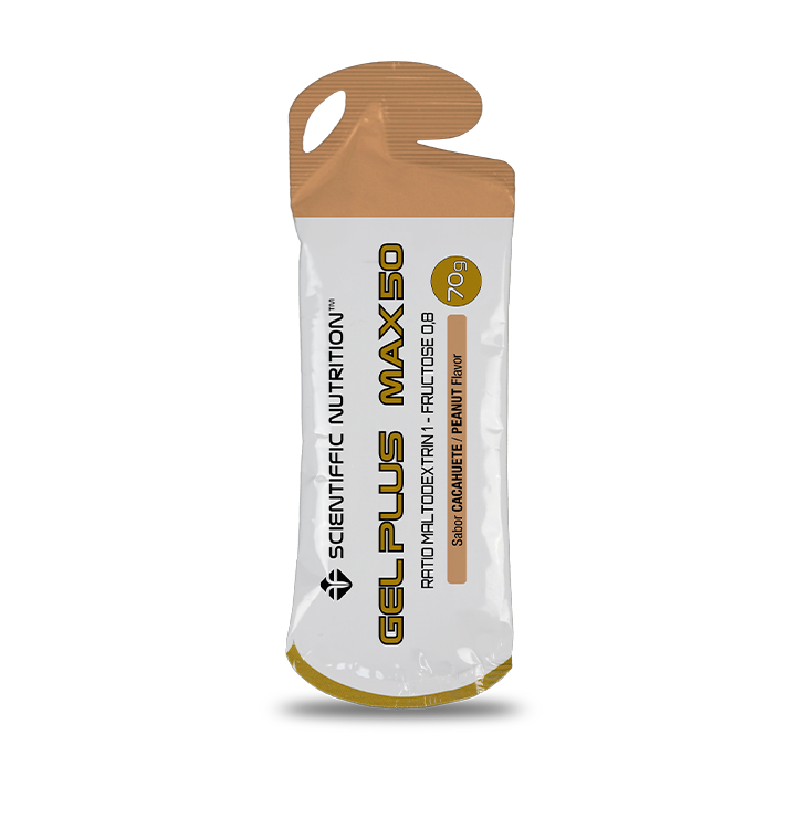 Scientiffic Nutrition Gel + MAX 50 70G Cacahuete Salado