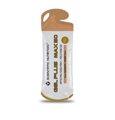 Scientiffic Nutrition Gel + MAX 50 70G Cacahuete Salado