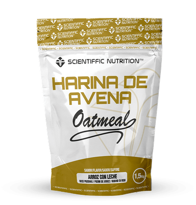 Scientiffic Nutrition Harina de Avena 1,5kg Arroz con Leche