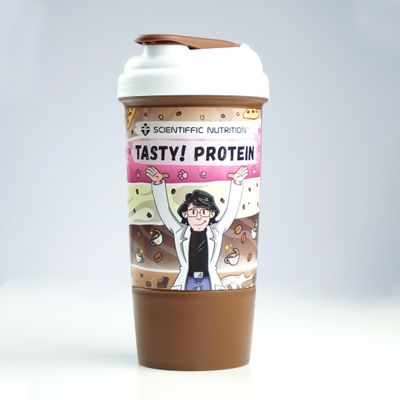 Scientiffic Nutrition Shaker Tasty + 2 Dose 500ml