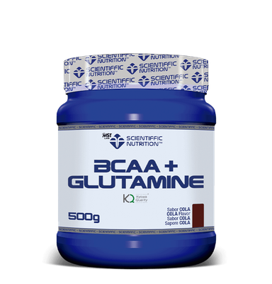 Scientiffic Nutrition BCAA + Glutamine Kyowa® 500g Cola Scientiffic Nutrition BCAA + Glutamine Kyowa® 500g Cola