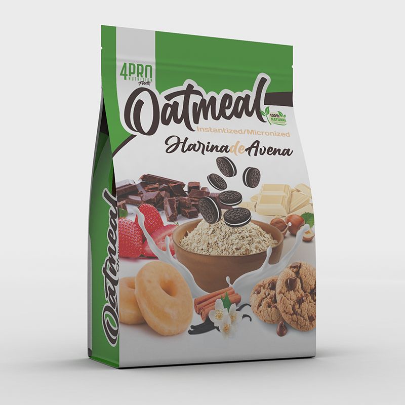 Harina De Avena 1 Kilo 4Pro Nutrition