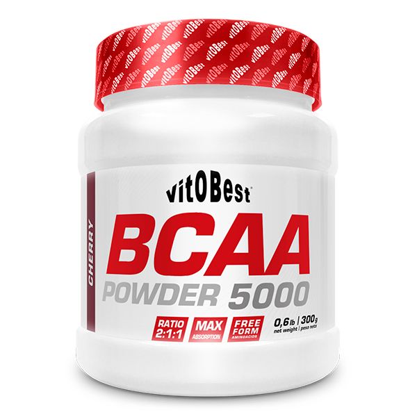 BCAA 5000 POWDER 300 Grs. CEREZA.