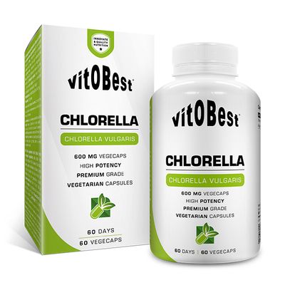 CHLORELLA 850 Mgs. 60 VCaps. (Pared Celular Rota)