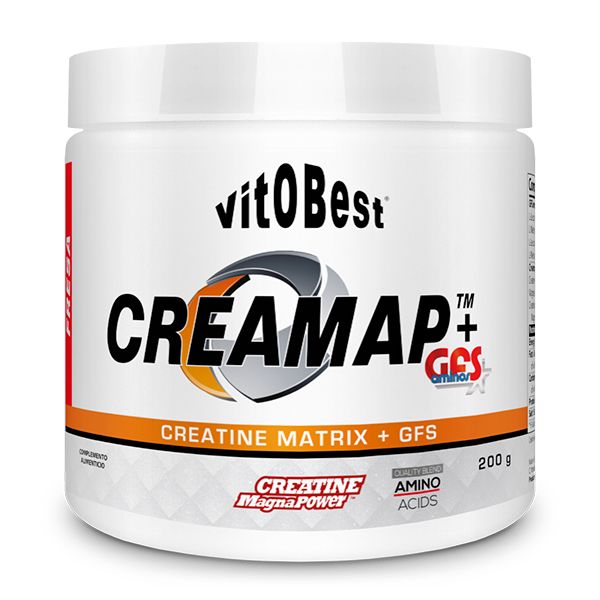 CREAMAP + GFS AMINOS POWDER 200 Grs. FRESA