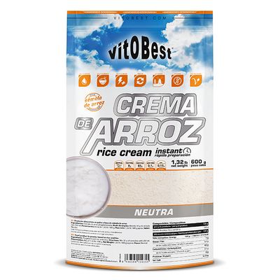CREMA ARROZ 600 g NEUTRA. (Venta al profesional solo por cajas de 10 unds. por sabor sin posibilidad de mezclar sabores)