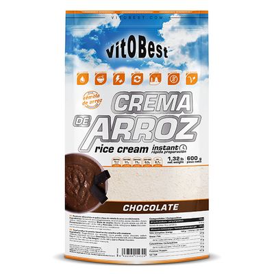 CREMA ARROZ 600 g CHOCOLATE. (Venta al profesional solo por cajas de 10 unds. por sabor sin posibilidad de mezclar sabores)