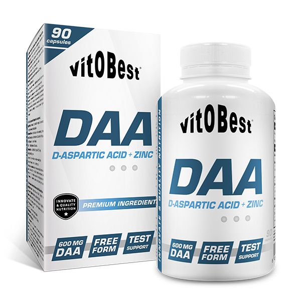 DAA (D-ASPARTIC ACID + ZINC) 90 Caps