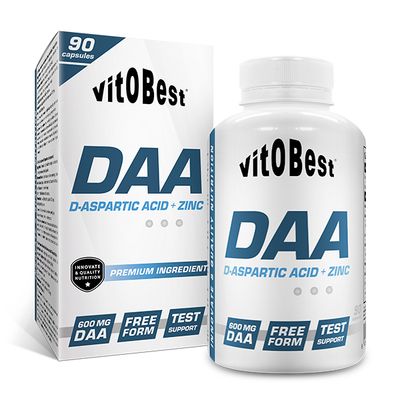 DAA (D-ASPARTIC ACID + ZINC) 90 Caps