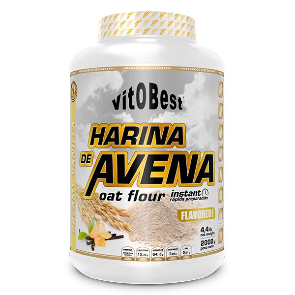 HARINA DE AVENA 2KG - VAINILLA