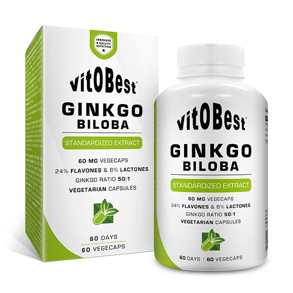 GINKGO BILOBA 60 mg -  60 Caps.