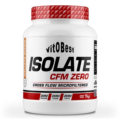 ISOLATE CFM ZERO 1 Kg TARTA MANZANA CANELA
