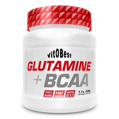 GLUTAMINE + BCAA 500 g COLA