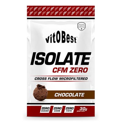 ISOLATE CFM ZERO - 15 MONODOSIS 30 Grs: Chocolate
