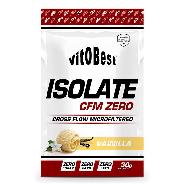 ISOLATE CFM ZERO 15 SOBRES 30 g VAINILLA