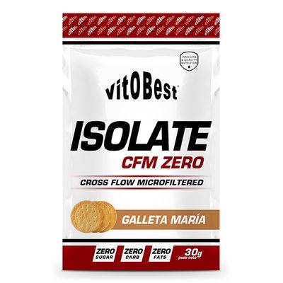 ISOLATE CFM ZERO 15 SOBRES 30 g GALLETA MARIA