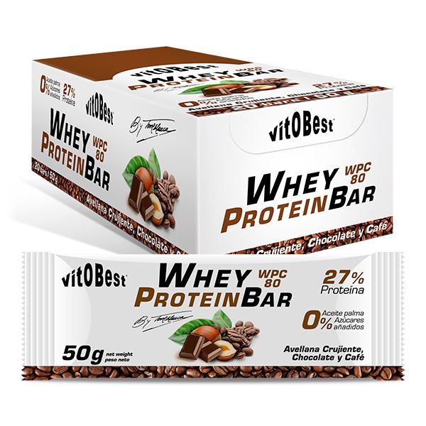 BARR. WHEY BAR TORREBLANCA CHOCOLATE CAFÉ 50g. (20 Uds.)