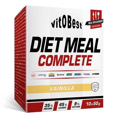 DIET MEAL COMPLETE 10 SOBRES X 50 g.  VAINILLA
