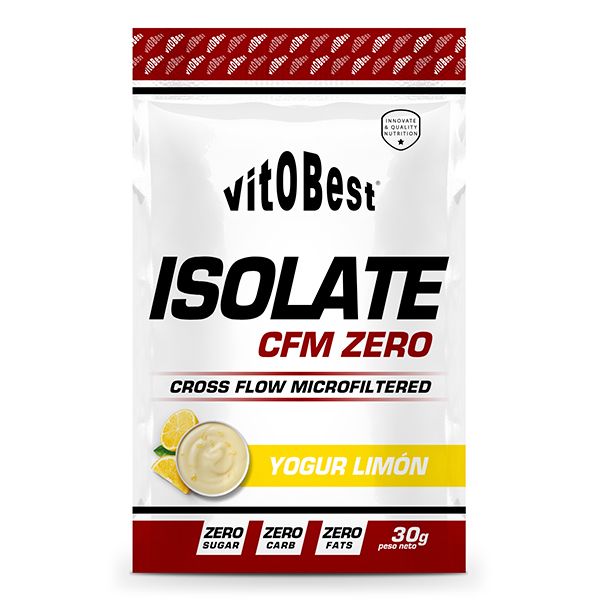 ISOLATE CFM ZERO 15 SOBRES 30 g YOGUR LIMÓN