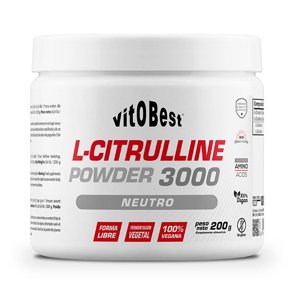 L-CITRULLINE 3000 POWDER 200 gr. NEUTRO.